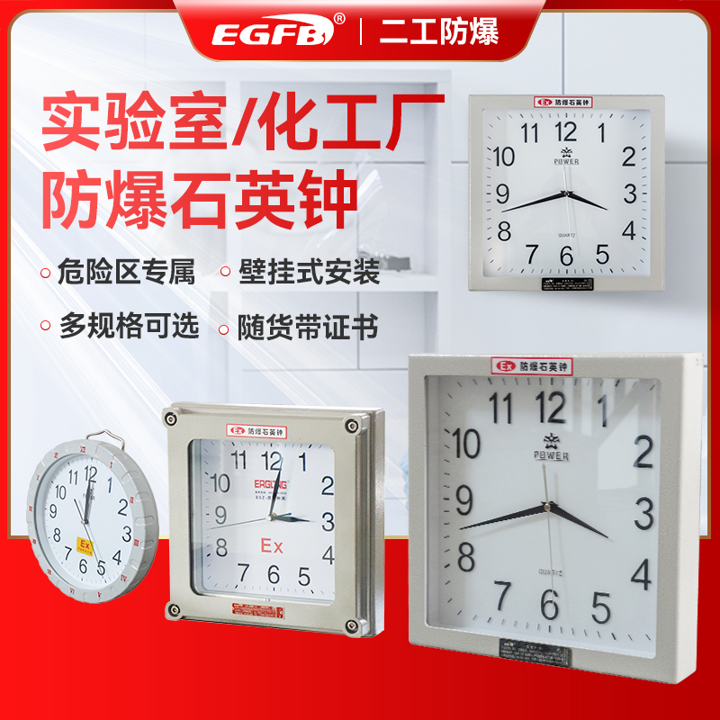 A款防爆石英钟挂钟电子钟